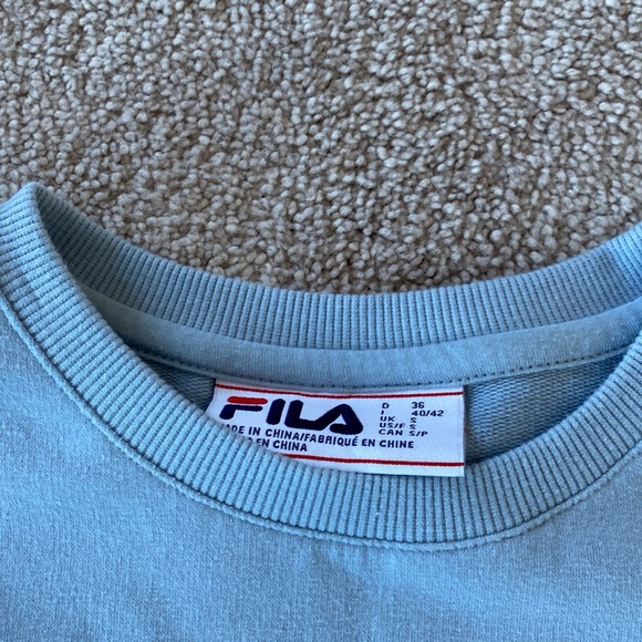 Fila ladies grey/blue sweater size small in excellent condition - Picture 9 of 10